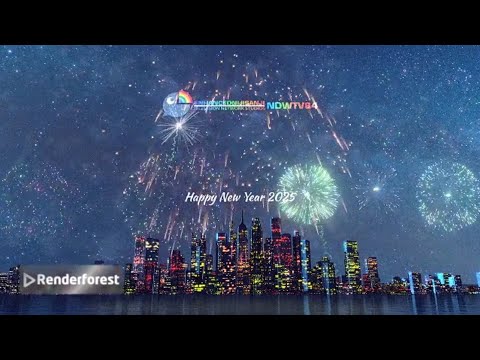 EnhancedNijisanji NDWTV84 New Year 2025 Ident (December 30 2024 - January 10 2025)