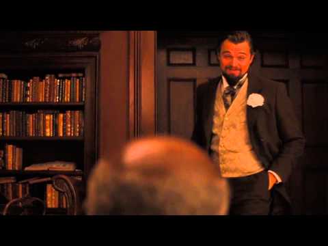 Django Unchained Best Scenes - Calvin Candie Gets Owned By Django, Dr. King Shultz and even Stephen
