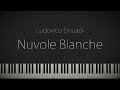 Nuvole Bianche - Ludovico Einaudi \\ Jacob's Piano \\ Synthesia Piano Tutorial