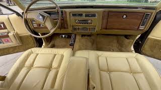 1983 Cadillac Fleetwood Brougham Interior