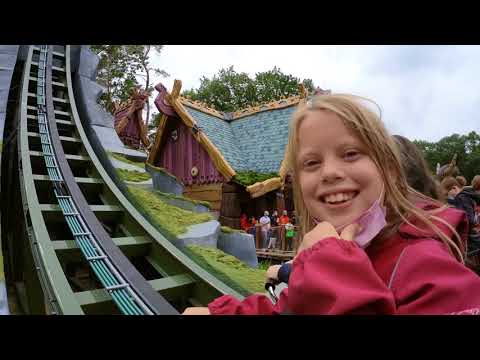 [4K] Die große Welle (Onride) im Holiday Park (POV) - Neuheit 2021 - Wickieland - Disc‘O Coaster