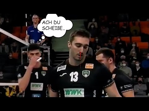 7 Volleyball Fails aus der 1. Bundesliga im Bounce House! | Nasenbluten-Alarm!