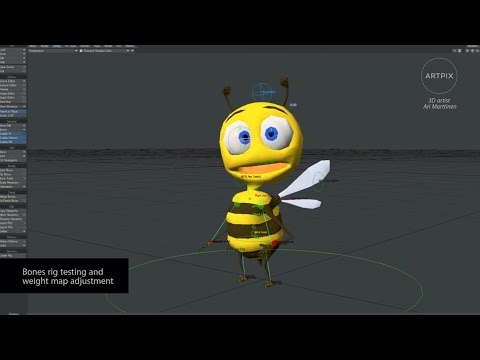 Modeling tutorials - Animation production 1/2 - ARTPIX.FI - Lightwave 3D