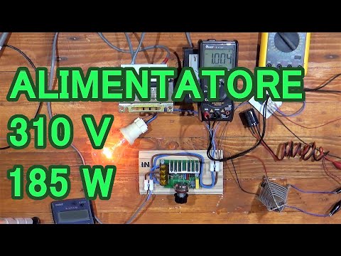 Alimentatore stabilizzato [310V 1.5A] con DIMMER - Duck Tape 039