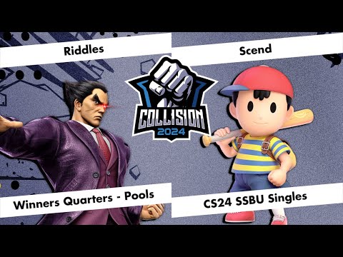 Collision 2024 - Riddles (Kazuya) VS Scend (Ness) - Ultimate Singles Pools - Winners Quarters