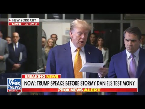 Trump CRUMBLES on day of Stormy Daniels testimony