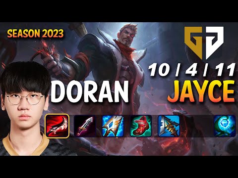 GEN Doran JAYCE vs AATROX Top - Patch 13.22 KR Ranked