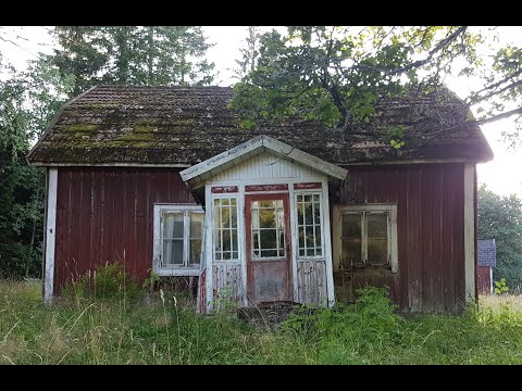 utforskar ödehus från 1950 talet!!!