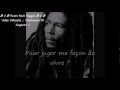 Bob Marley "judge not" traduction FR 
