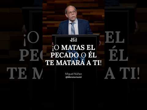 ¡El PECADO te puede MATAR! 😮 — Miguel Núñez. | #MiguelNúñez #Pecado #Santidad #Dios #VidaCristiana
