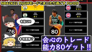 【ゆっくり実況】MyGMモードでまったり過ごす part09【NBA2K22】