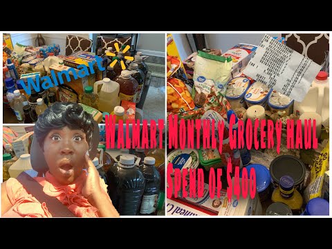 Family of 5 | Large Walmart grocery haul!! Juice,...