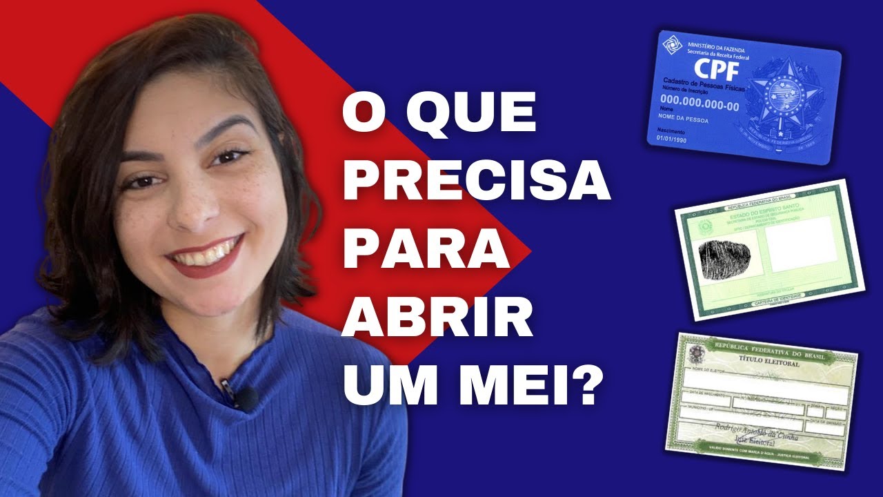 Quais documentos são necessários para ABRIR UM MEI?