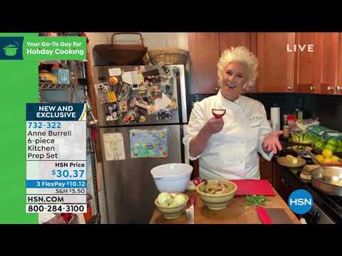 Anne Burrell 6piece Kitchen Prep Set