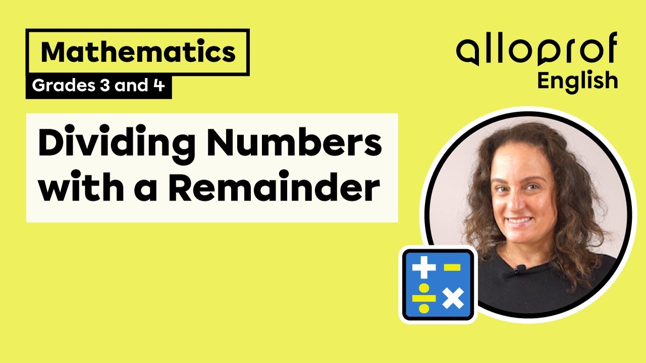 Dividing Numbers with a Remainder (Grades 3-4)