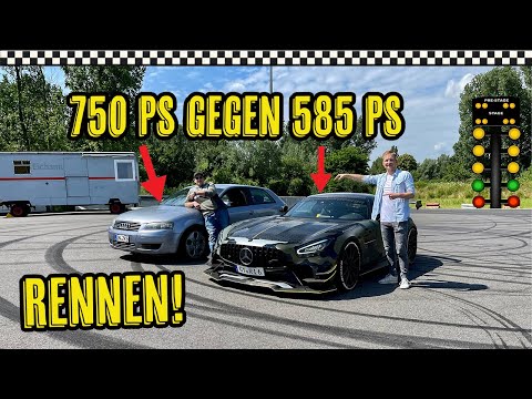 Wolf im Schafspelz? 750 PS im Audi A3 gegen meinen AMG GT R!