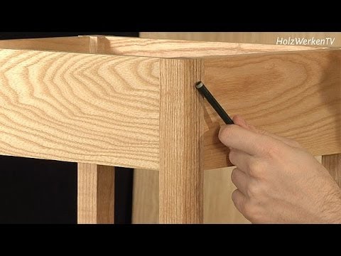 Möbelbau - Augen auf die Holzfasern