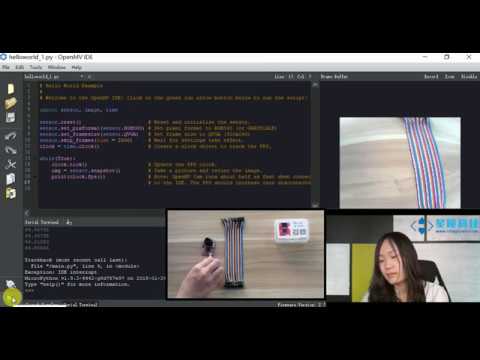 SingTown - OpenMV Cam video tutorial 03 - Driver, IDE installation and use