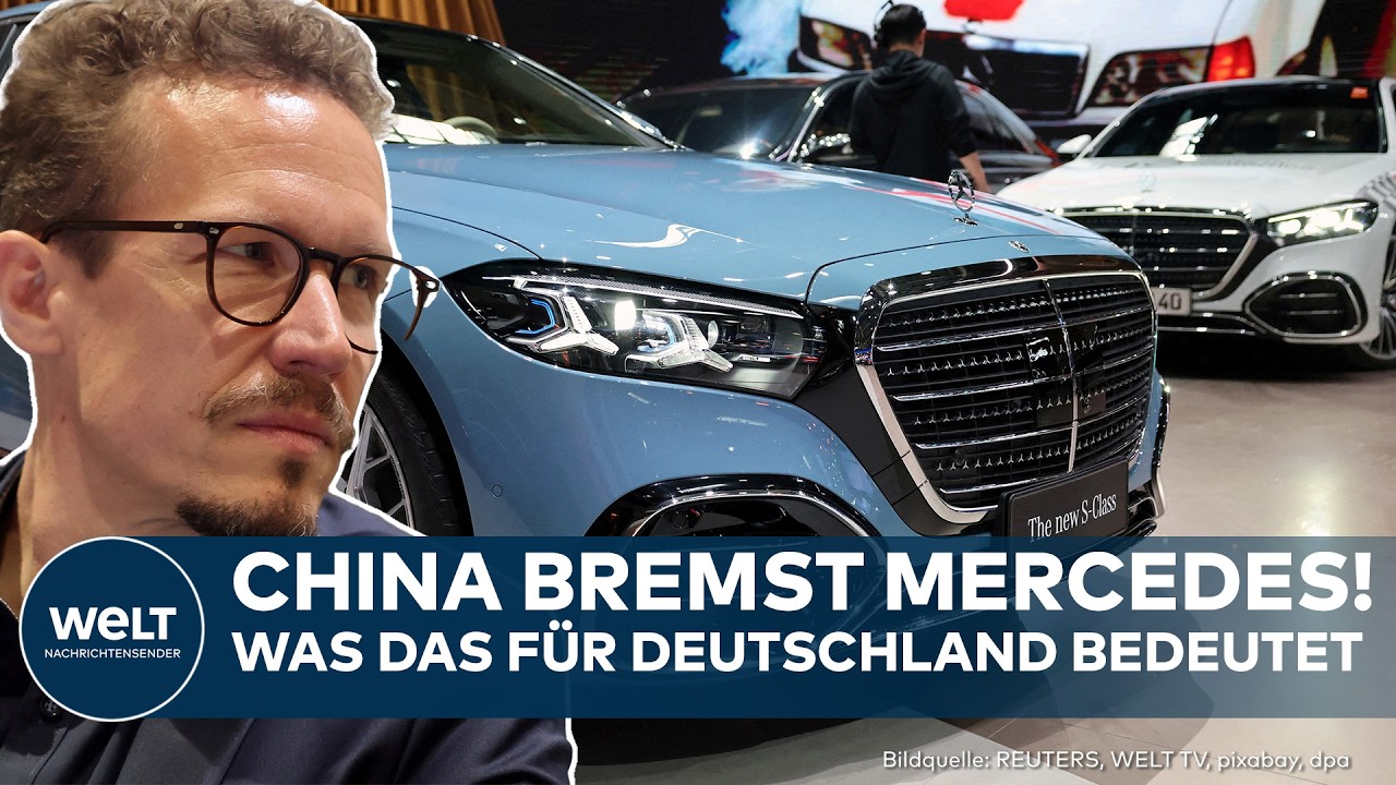 DEUTSCHE AUTOBAUER: Gewinneinbruch bei Mercedes! China dreht den Geldhahn zu!