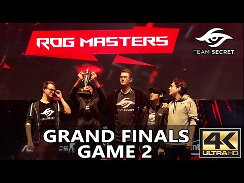 Dota 2 | Team Secret vs Execration (Map 2) | ROG MASTERS GRAND FINALS