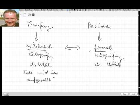 Was sind Berufung und Revision?