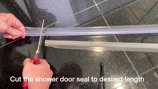 How to Change Shower Glass Seal