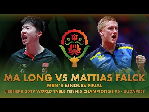 Ma Long vs Mattias Falck | Liebherr 2019 World Table Tennis Championships – Budapest