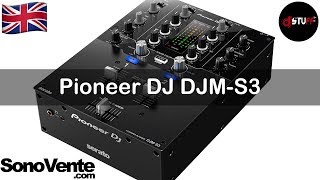Pioneer DJミキサー DJM-S3 serato Pioneer DJM-S3 Mixer for Serato DJ | zZounds