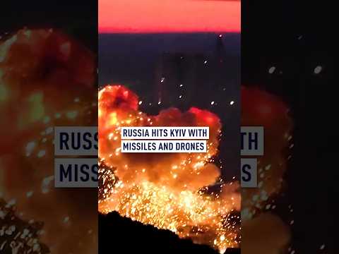 Russia hits Kyiv with missiles and drones