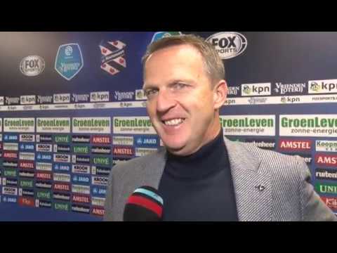 Reactie Van den Brom na sc Heerenveen - AZ