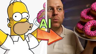 What Would The Simpsons Look Like In Real Life? (AI Generated)