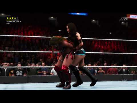WWE 2K20 Gameplay - Tessa Blanchard vs. Ember Moon