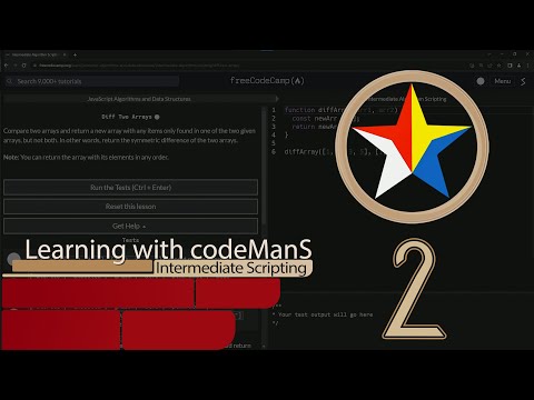 Intermediate Algorithm Scripting 221 Diff Two Arrays Freecodecamp