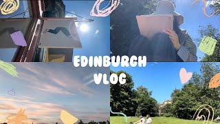 eng) vlog | スコットランドで暮らす日本人の日常🥞🌼 | 太陽を浴びてエネルギーチャージ🌱 | ベーカリー・朝活・勉強📝✍🏼
