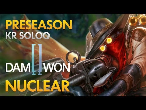 Preseason: Damwon Gaming Nuclear - Jhin Bot Lane - KDA 16/1/6