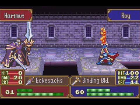 The Eight Legends in Fire Emblem: The Binding Blade