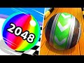 Ball Run 2048 | Sky Rolling Ball 3d – All Level Gameplay Android,iOS - NEW APK UPDATE BEST GAMES