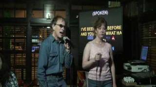 Here We Go Again by Ray Charles &amp; Norah Jones Covered by WR &amp; TraceyH Live at Oscars Pub