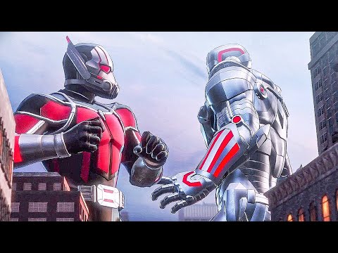 Marvel Ultimate Alliance 3 - Giant-Man Vs Ultron and Ultimo Scene