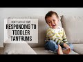 MONTESSORI AT HOME Responding To Toddler Tantrums