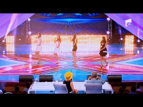 Quattro - Christina Aguilera, Lil' Kim, Mya & Pink - "Lady Marmalade" - X Factor Romania