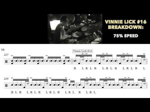 Vinnie Colaiuta LICK #16 - [ 24 Days Of Vinnie ]