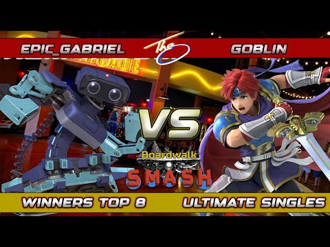 Boardwalk Smash #92 Winners Top 8 - Epic_Gabriel (R.O.B.) Vs. Goblin (Roy) Smash Ultimate SSBU