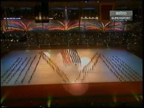 Opening Ceremony of Kuala Lumpur 1998 XVI Commonwealth Games - Selamat Datang