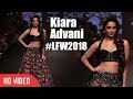 Kiara Advani Walks The Ramp At Lakme Fashion Week 2018 Day 05 LFW2018 Day 05