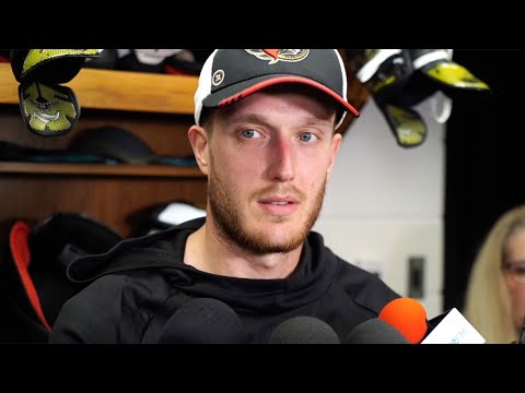 Alex DeBrincat and Anton Forsberg Postgame Availability - Oct 27, 2022