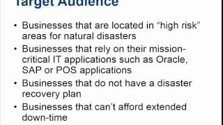 Business Continuity DR