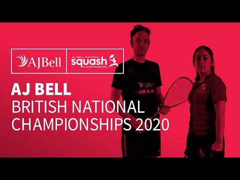 AJ Bell British National Squash Championships 2020   QF   Session 2