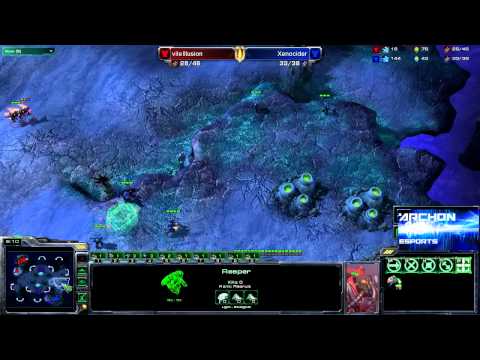 SC2 VileIllusion Vs Xenocider