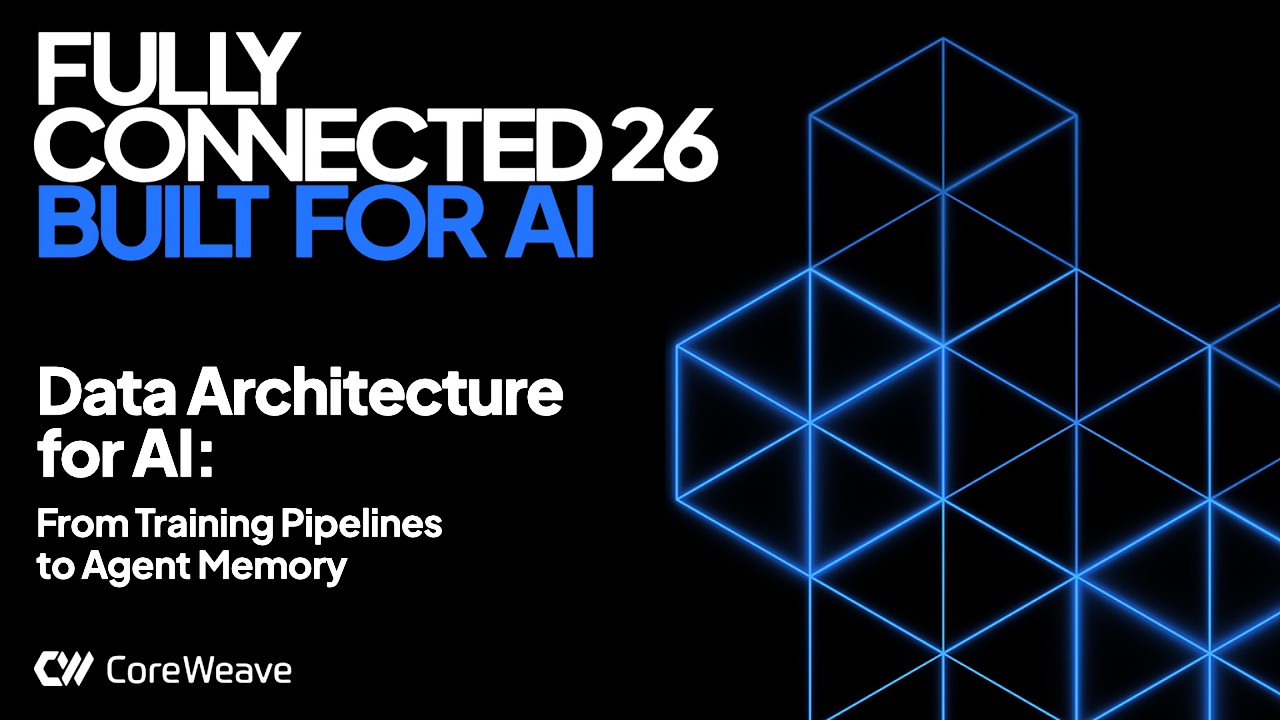 Data Architecture for AI: From Training Pipelines to Agent Memory